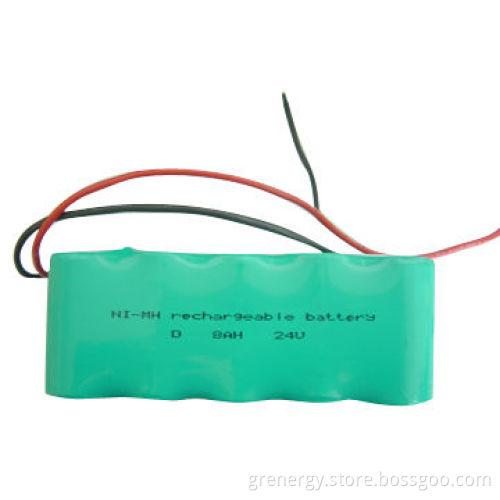 24V 8Ah Nickel Metal Hydride Battery Pack, 60D Size, for Radio Equipment, LED Light, Hand Tools, UL